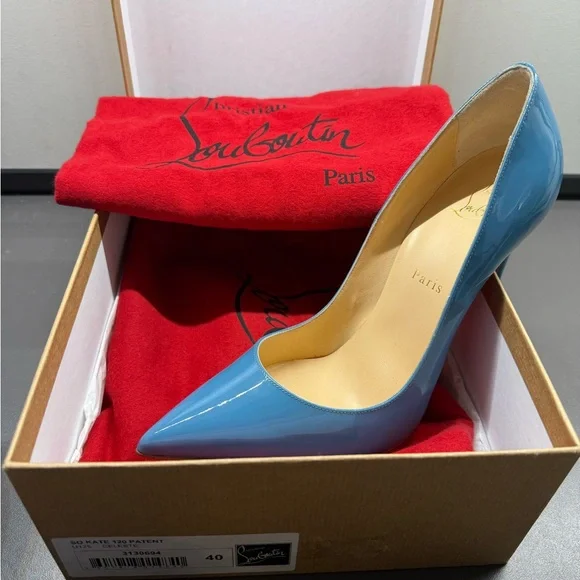 Christian Louboutin Blue Women's Heels - Picture 7 of 7